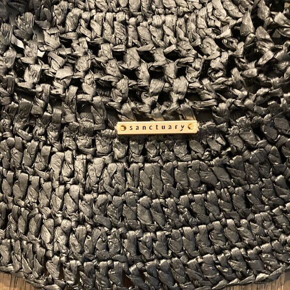 Sanctuary NWT Adjustable Bucket Hat Black. - Picture 4 of 5